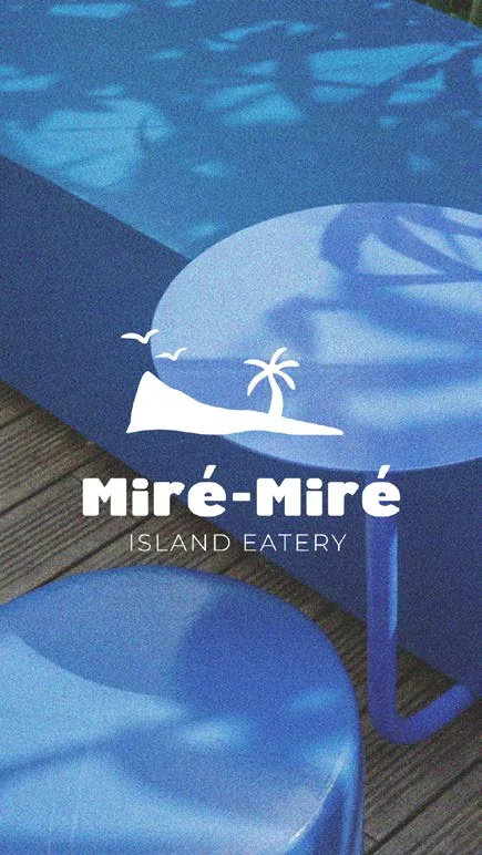 Miré-Miré Island Eatery visual identity